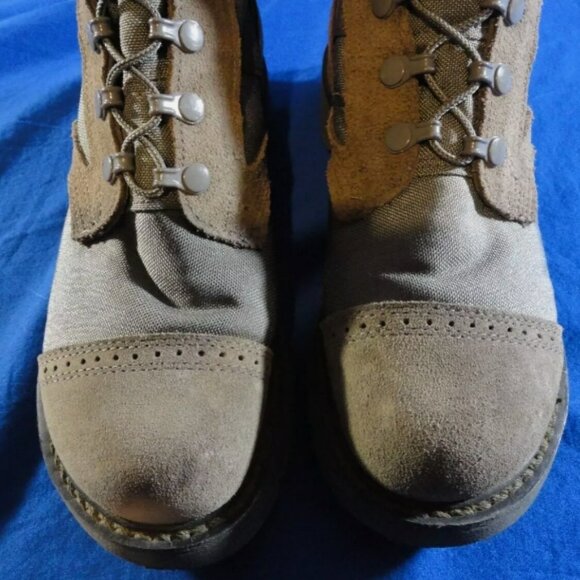 CORCORAN USAF 87146 HOT WEATHER AIR FORCE SAGE GREEN sz6D BOX TOE BOOTS RC 1593 main image 6